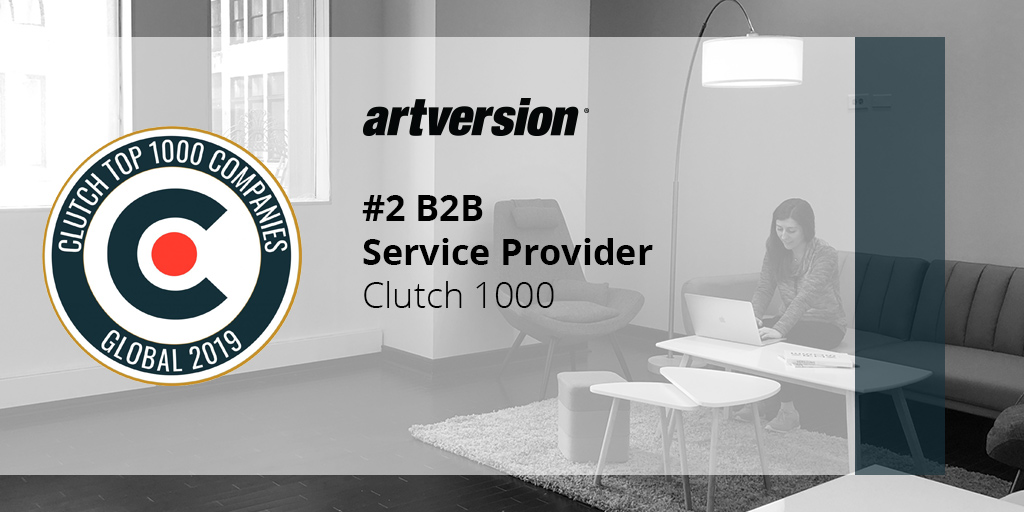 ArtVersion recognized as global leader in B2B Services by Clutch