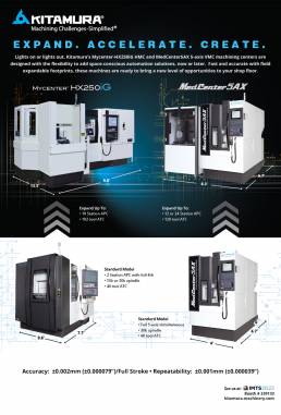 modern machine shop ad flyer