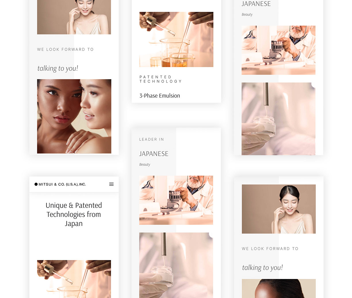 Mitsui Japanese Beauty Website Portfolio By Artversion 