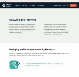 growing the internet