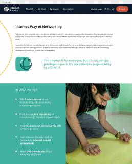 internet way of networking