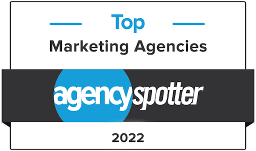 Agency Spotter badge: Top Marketing Agencies 2022