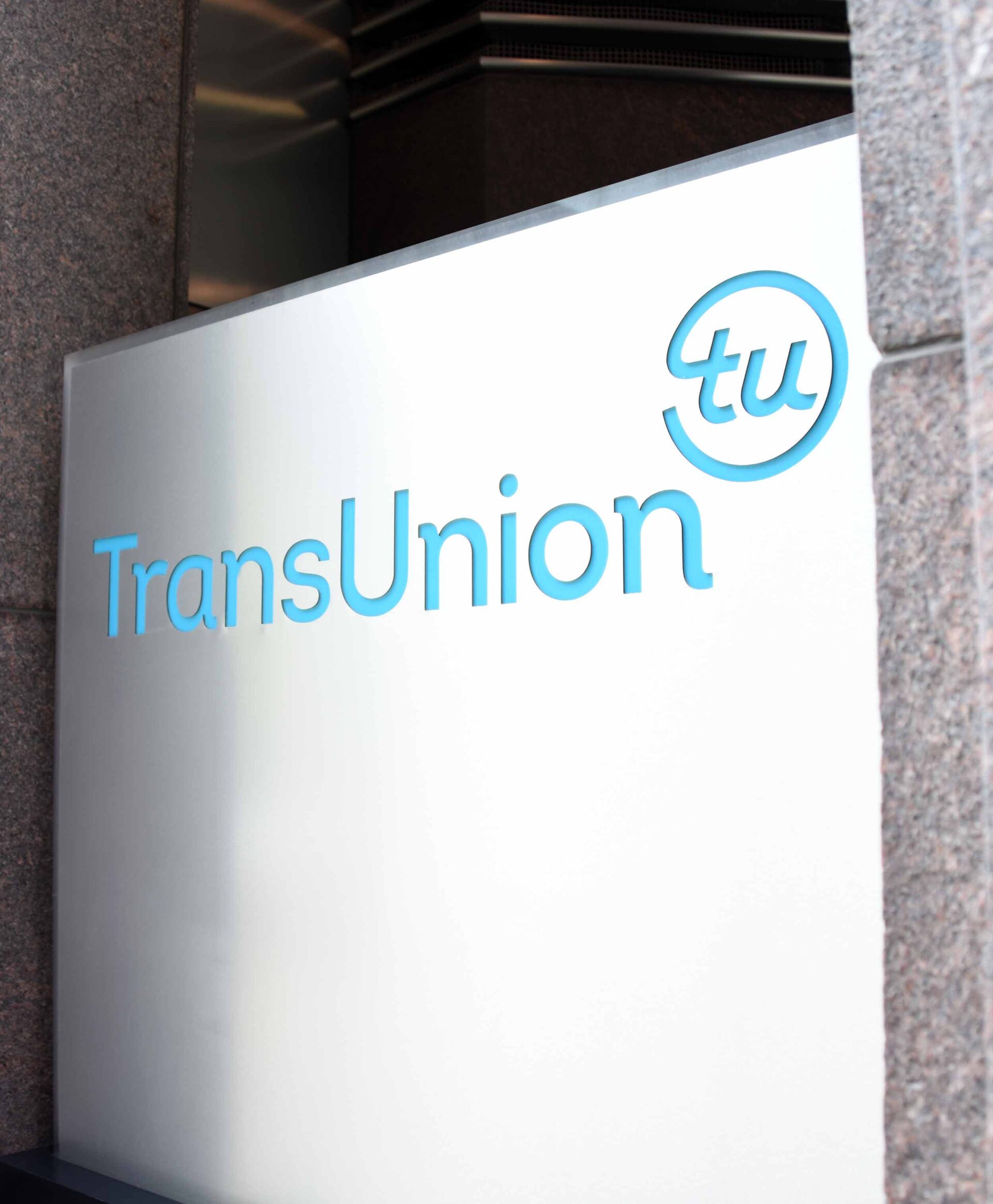 TransUnion Environmental Sign Design.