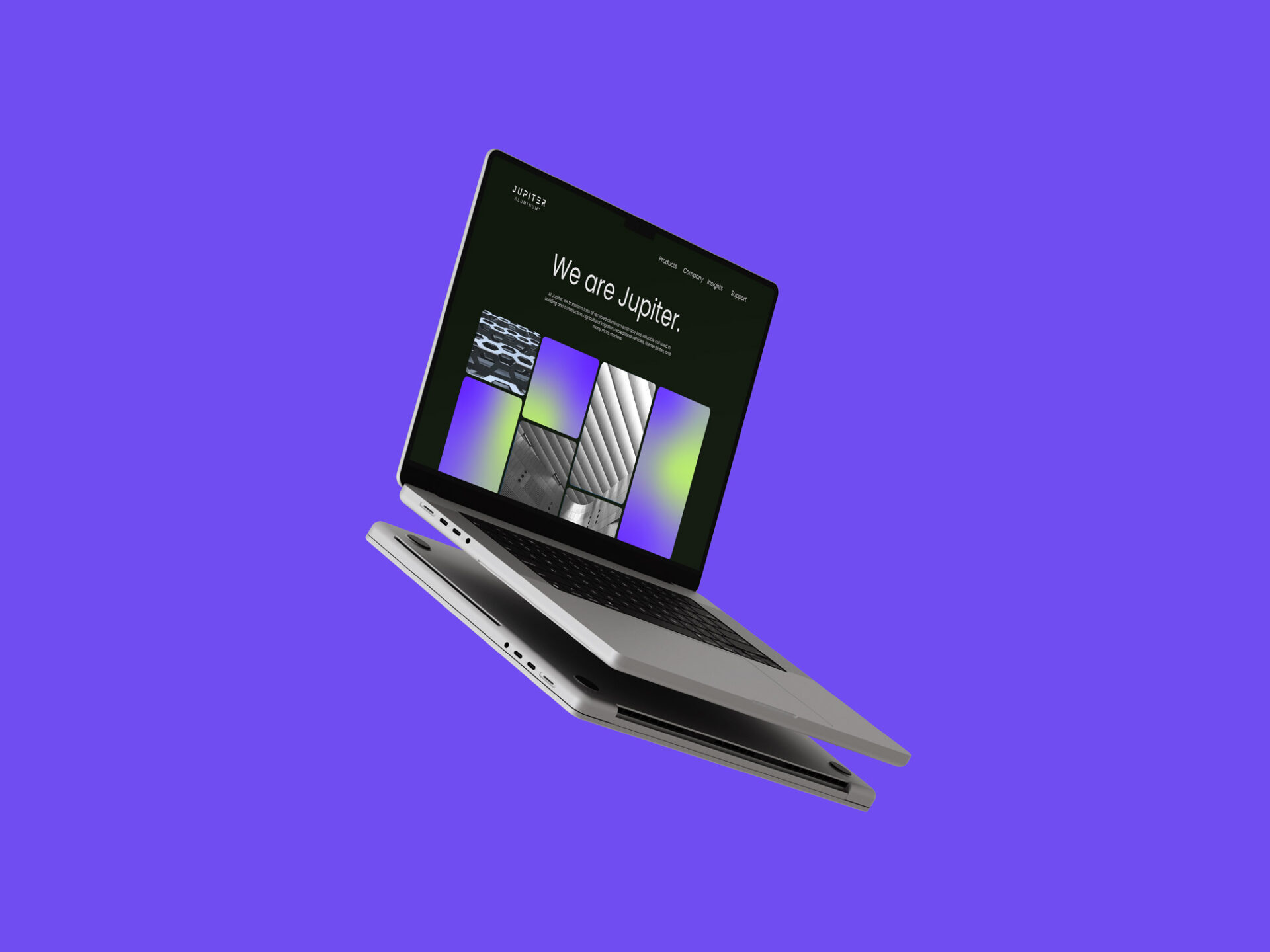 The laptop computer displays ArtVersion's accessible and usable web design portfolio work.