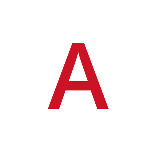 The letter "A" in Open Sans semibold typeface.