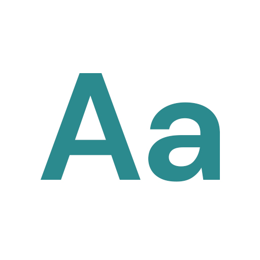 Uppercase and lowercase "a" displayed in DM Sans Bold font.
