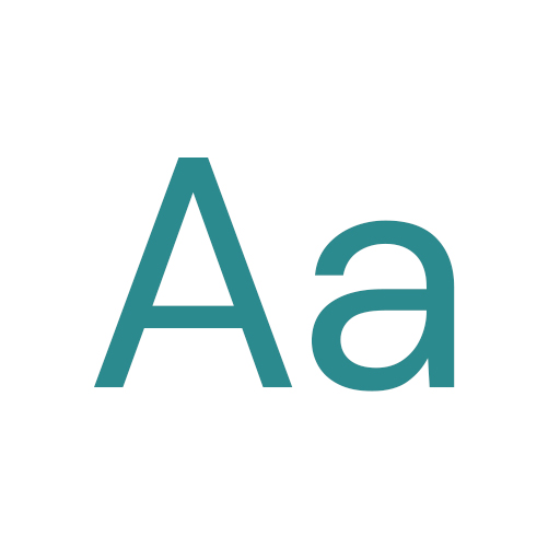 Uppercase and lowercase "a" displayed in DM Sans Regular font.