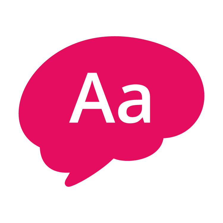 The letter A in a bold font on top of the silhouette of a brain logo.
