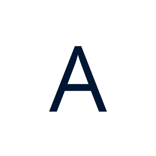 The letter "A" in Open Sans Regular font.