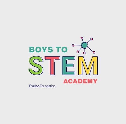 Logo design for a boys stem academy program.