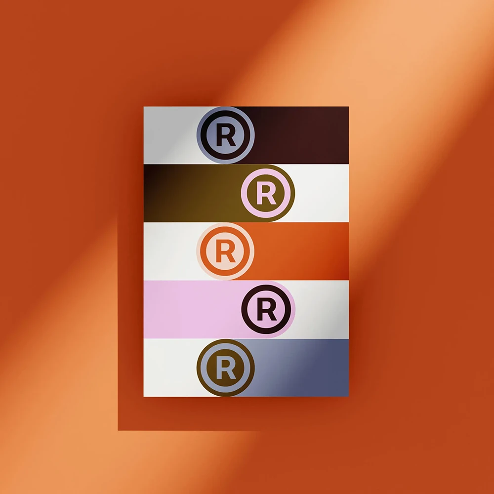 A mockup visual of registration mark.