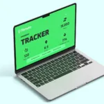 A "Fitness Tracker" web UI design for a fitness AI company.
