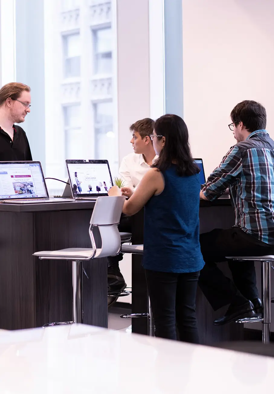ArtVersion creative agency Chicago team designing websites