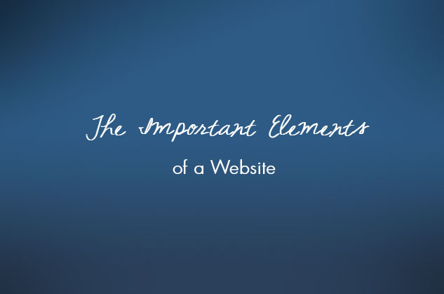 Important Website Elements